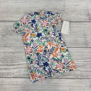 Ralph Lauren Infant Boys Tropical One Piece Swim Romper Size 9M/12M